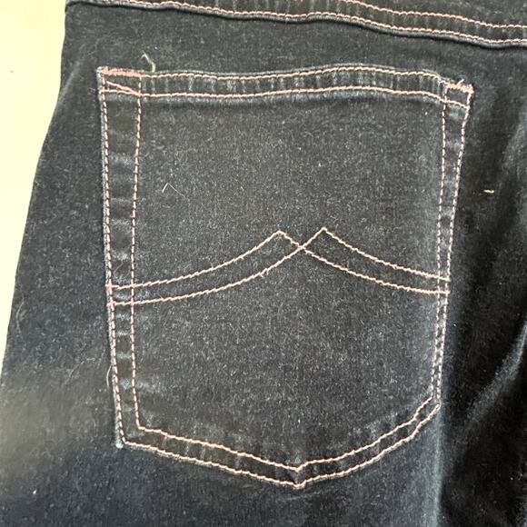 Angels SKIRT Vintage Stretch Blue Denim Size 9 Jr Made in Hong Kong - Picture 11 of 12